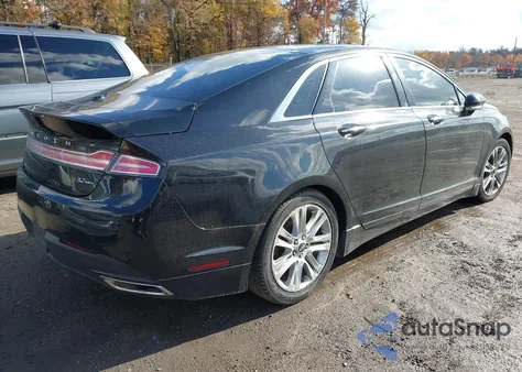 2016 Lincoln Mkz из США, поврежденный, VIN 3LN6L2JK8GR613387